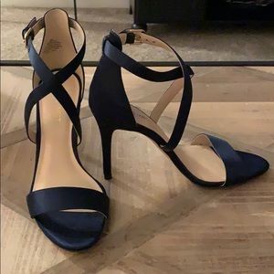 NWOT Nine West navy MYDEBUT sandal